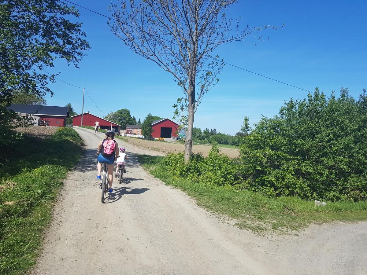 Idylliske Evjua Ved Mjosa Campsite