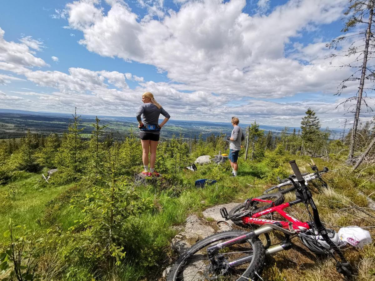 Idylliske Evjua Ved Mjosa