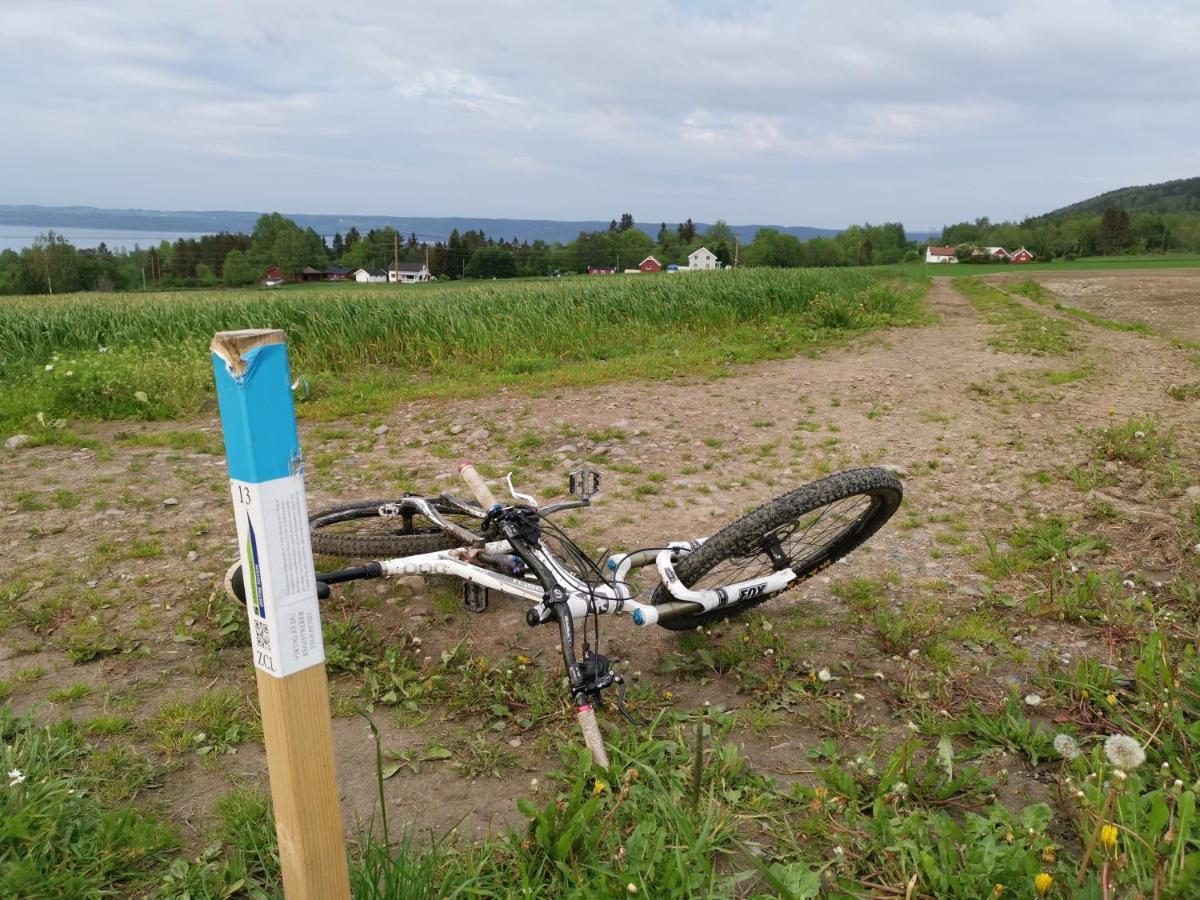 Idylliske Evjua Ved Mjosa Campsite Skreia
