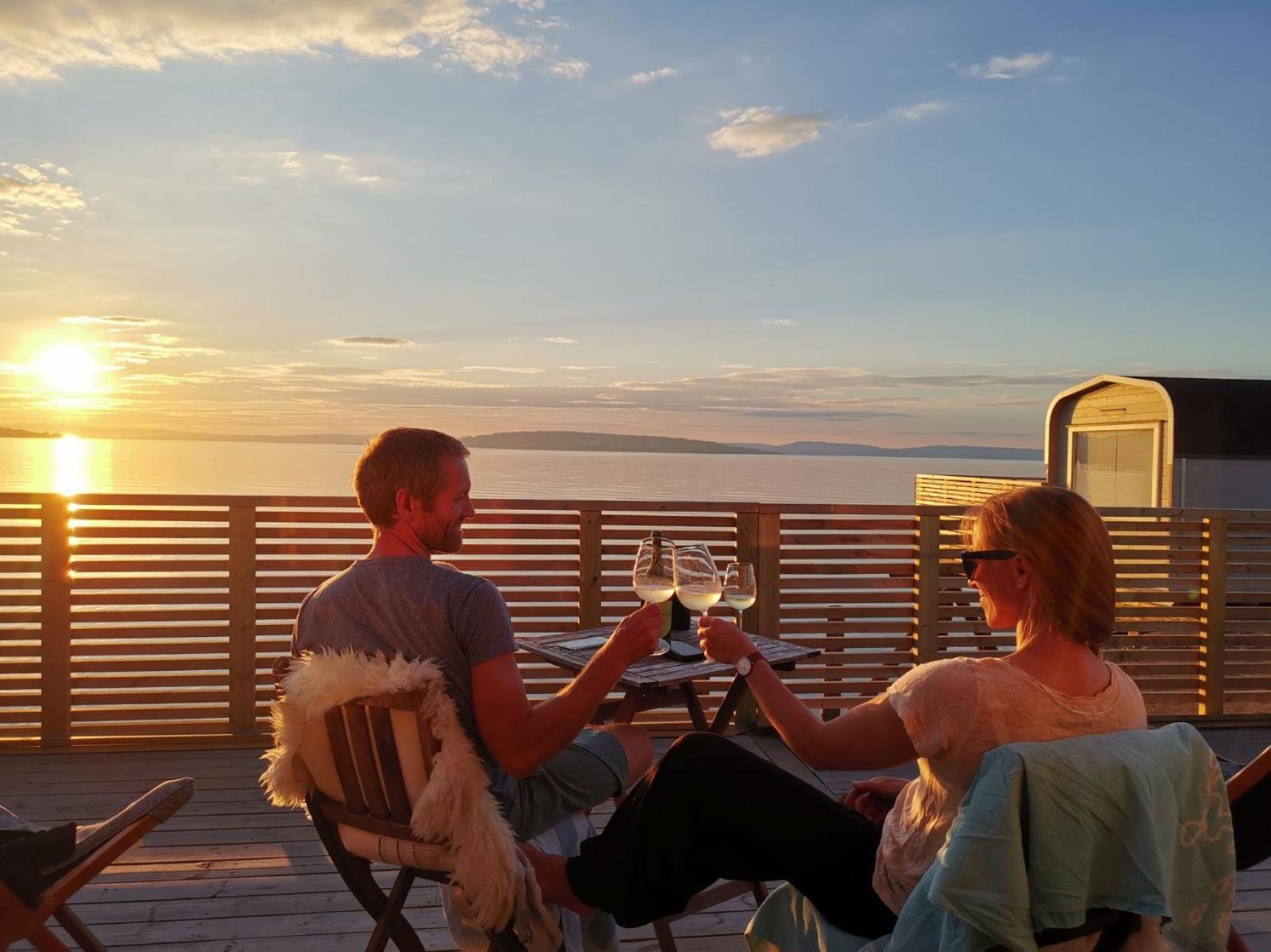 Кемпинг Idylliske Evjua Ved Mjosa Skreia