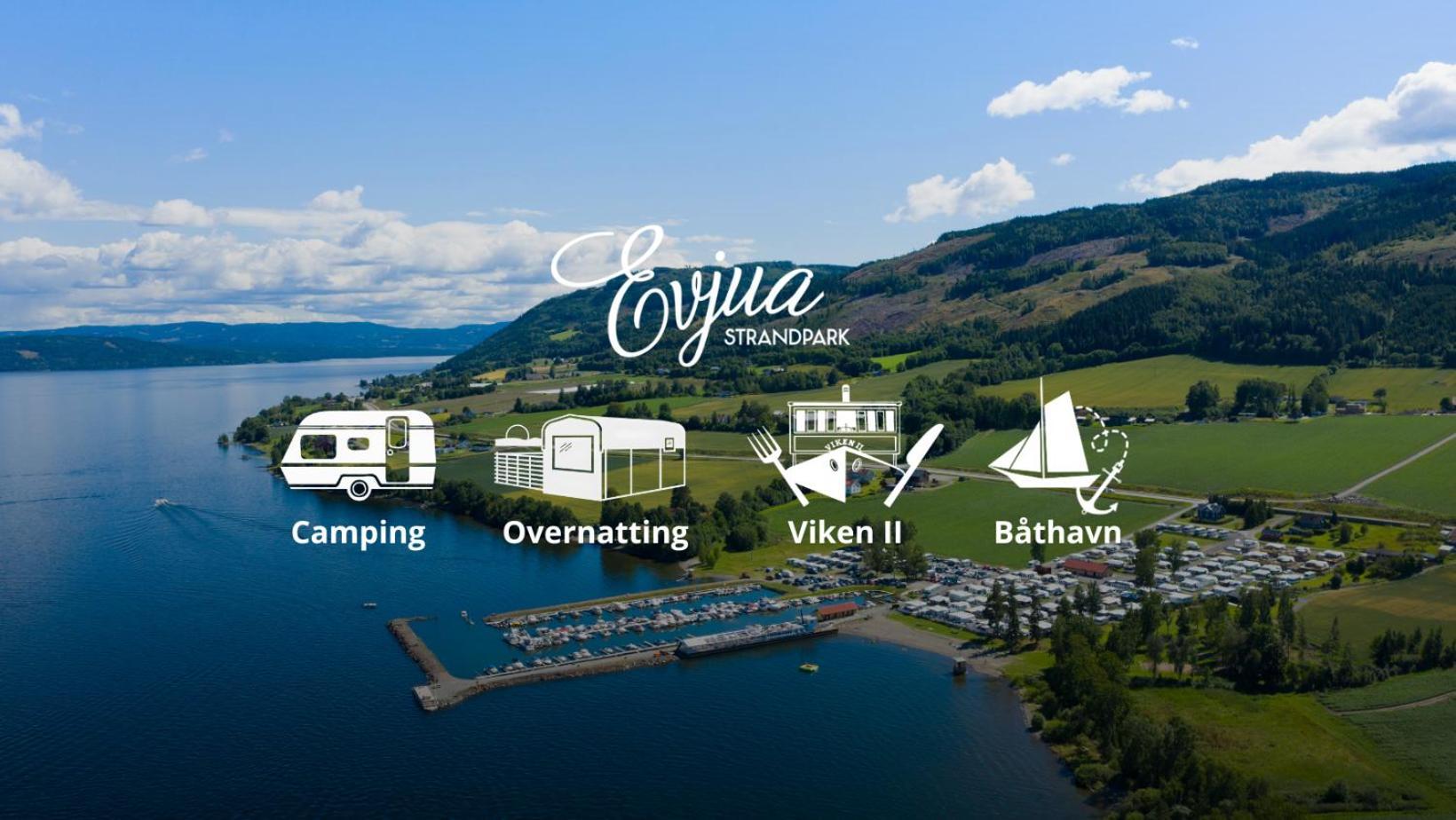 Idylliske Evjua Ved Mjosa